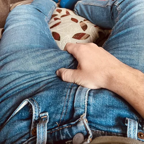 Denim Dangle