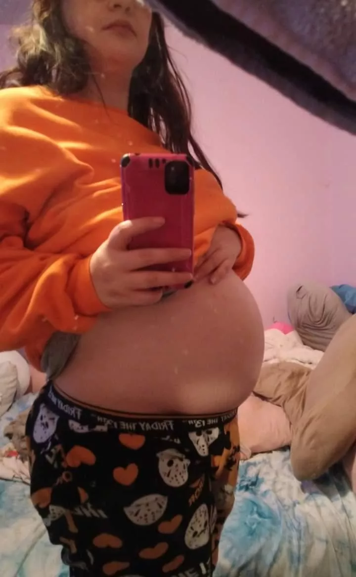 Don't feel very attractive anymore. I just feel big.