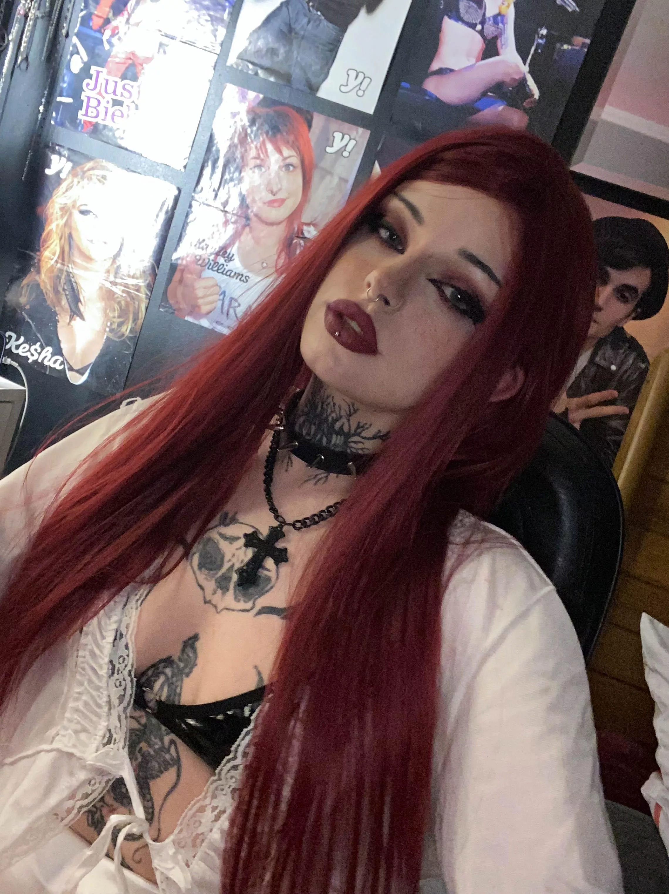 Don't worry, I won't hurt you, unless you want me to