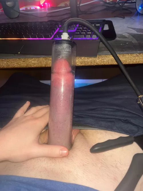 First pump in a bit tell me what you think