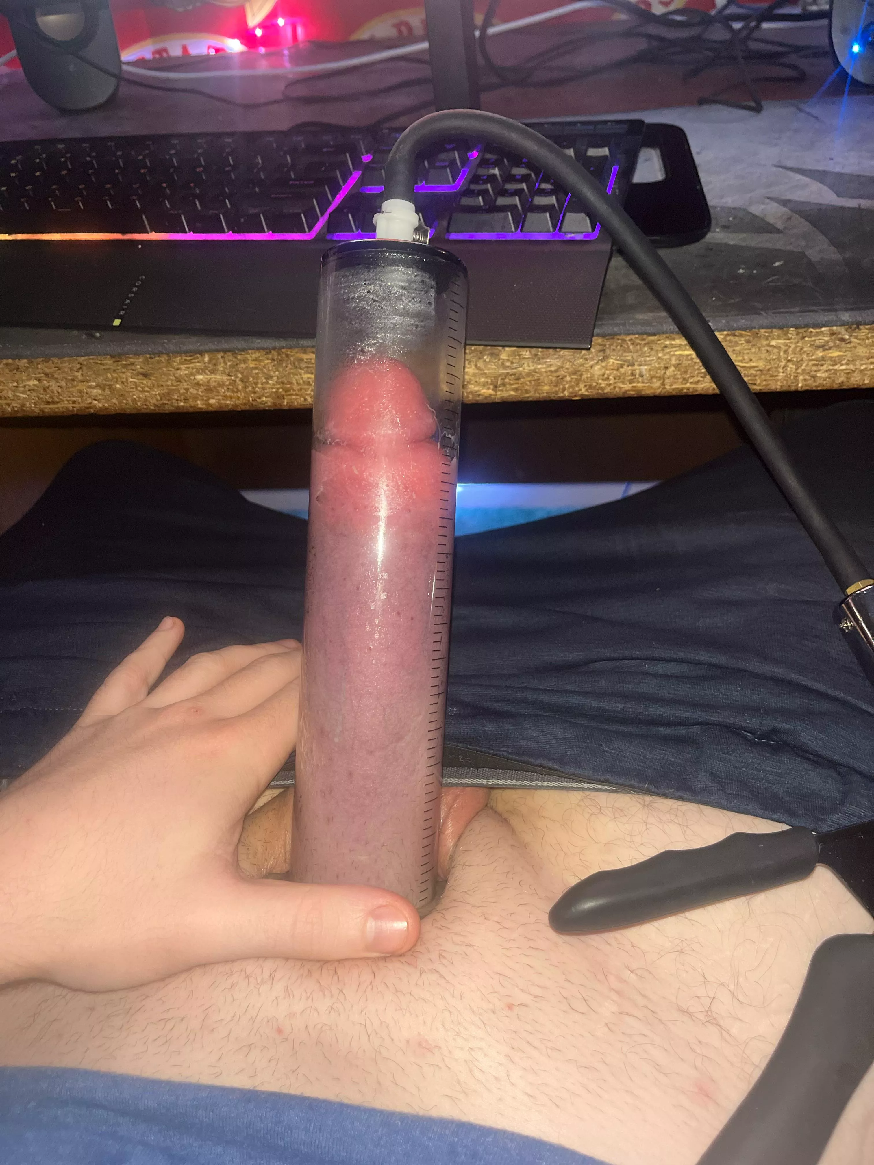 First pump in a bit tell me what you think