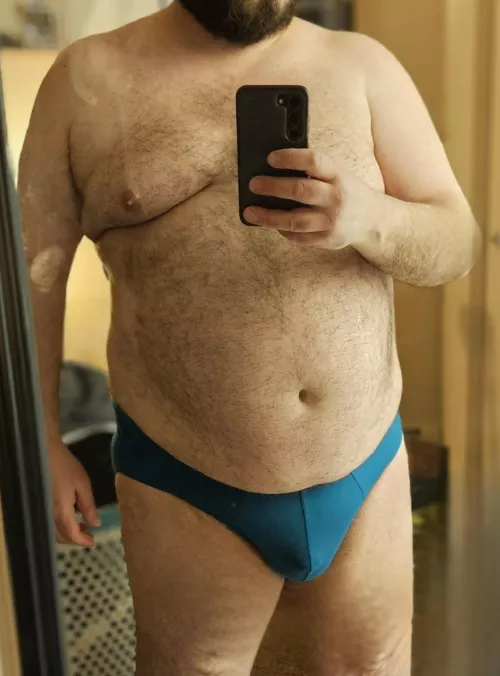 Freshly showered and new breifs.