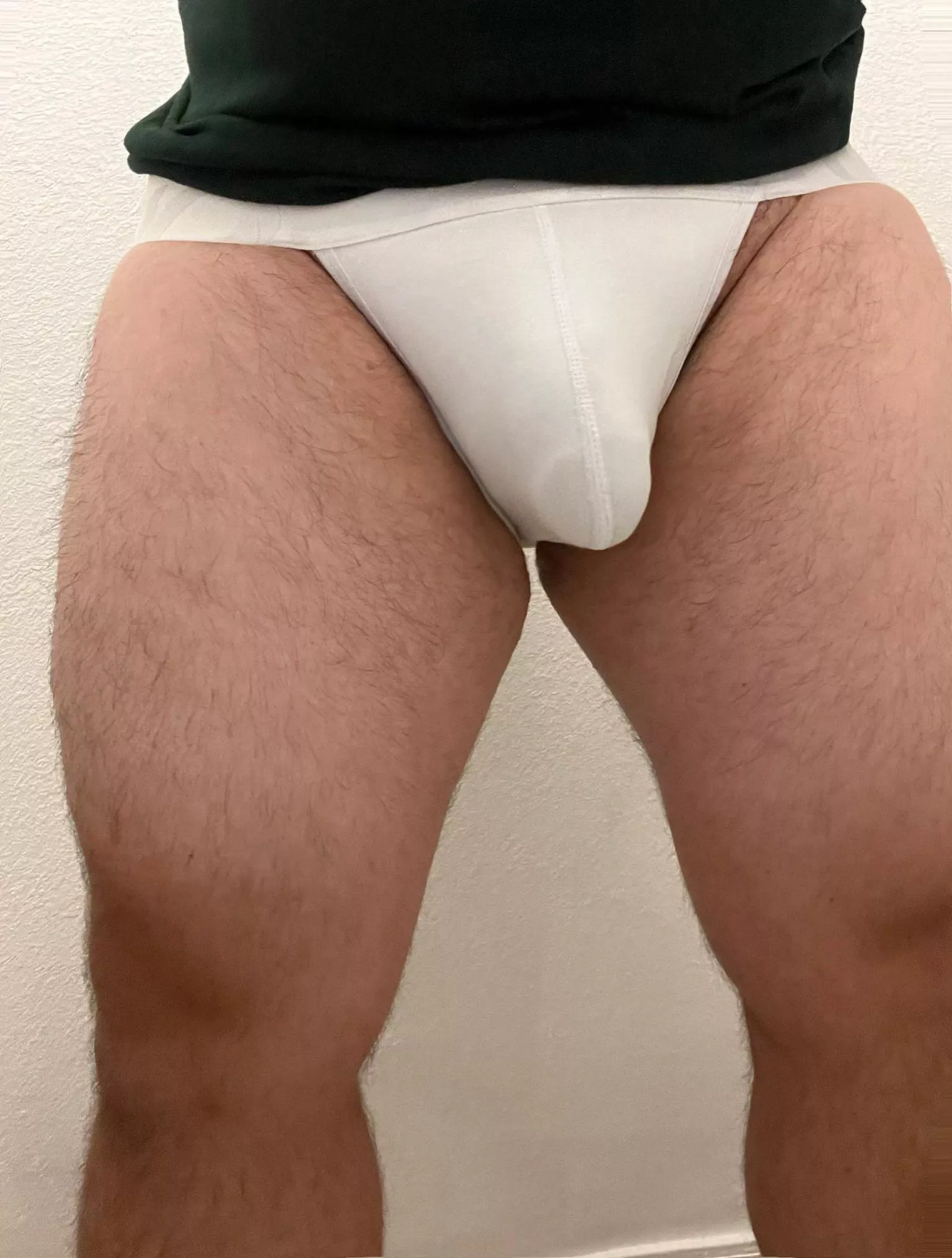 Front side of the jock