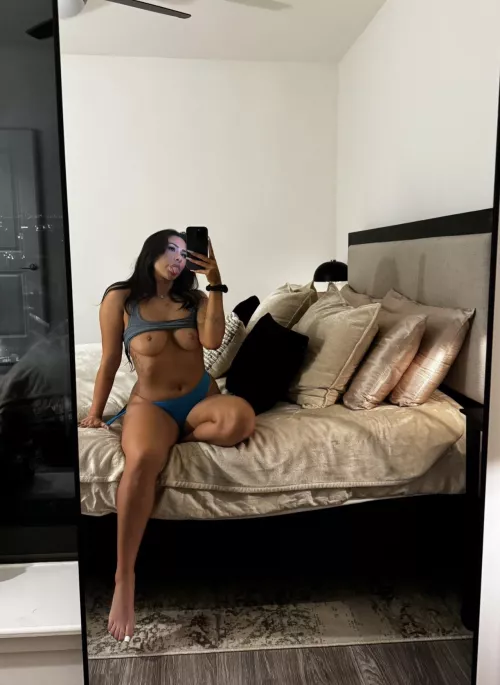 Gathered enough courage to them off what do you think