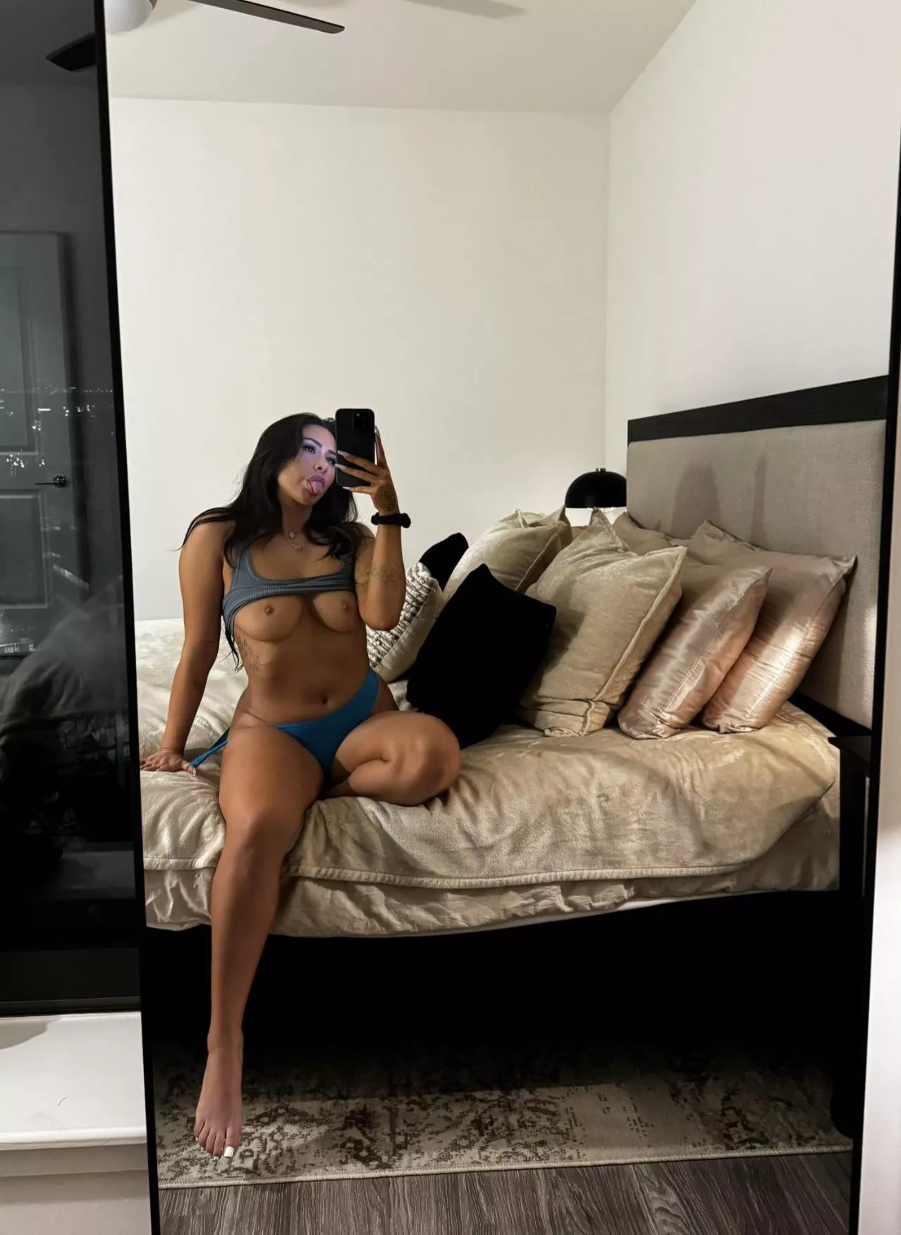 Gathered enough courage to them off what do you think