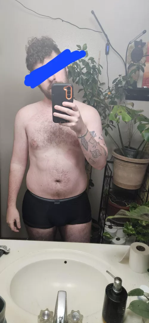 Getting pretty hairy 😋