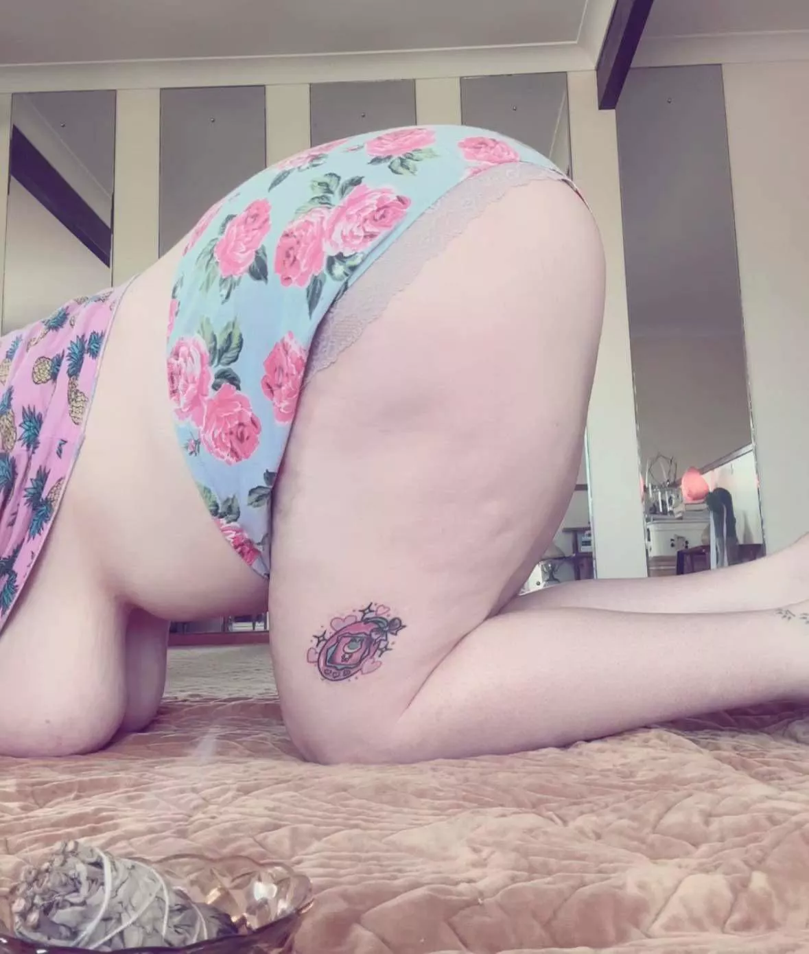 Hanging from my morning stretches