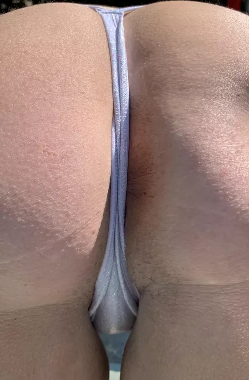 Hint of My Butthole Peeks Past My G-String