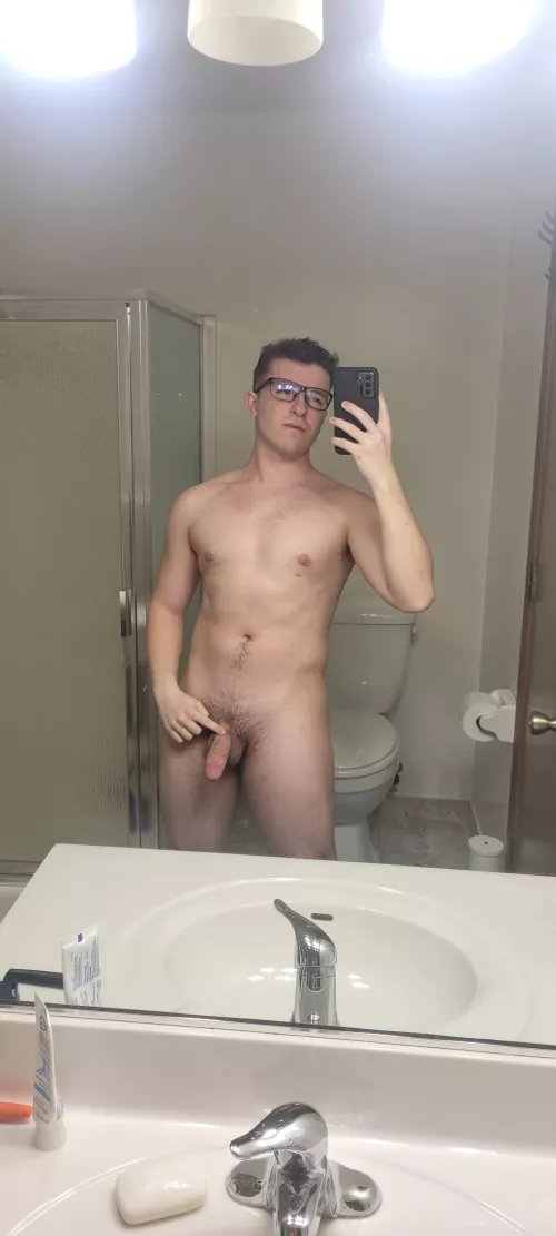 How's the glasses suit me? They're growing on me tbh