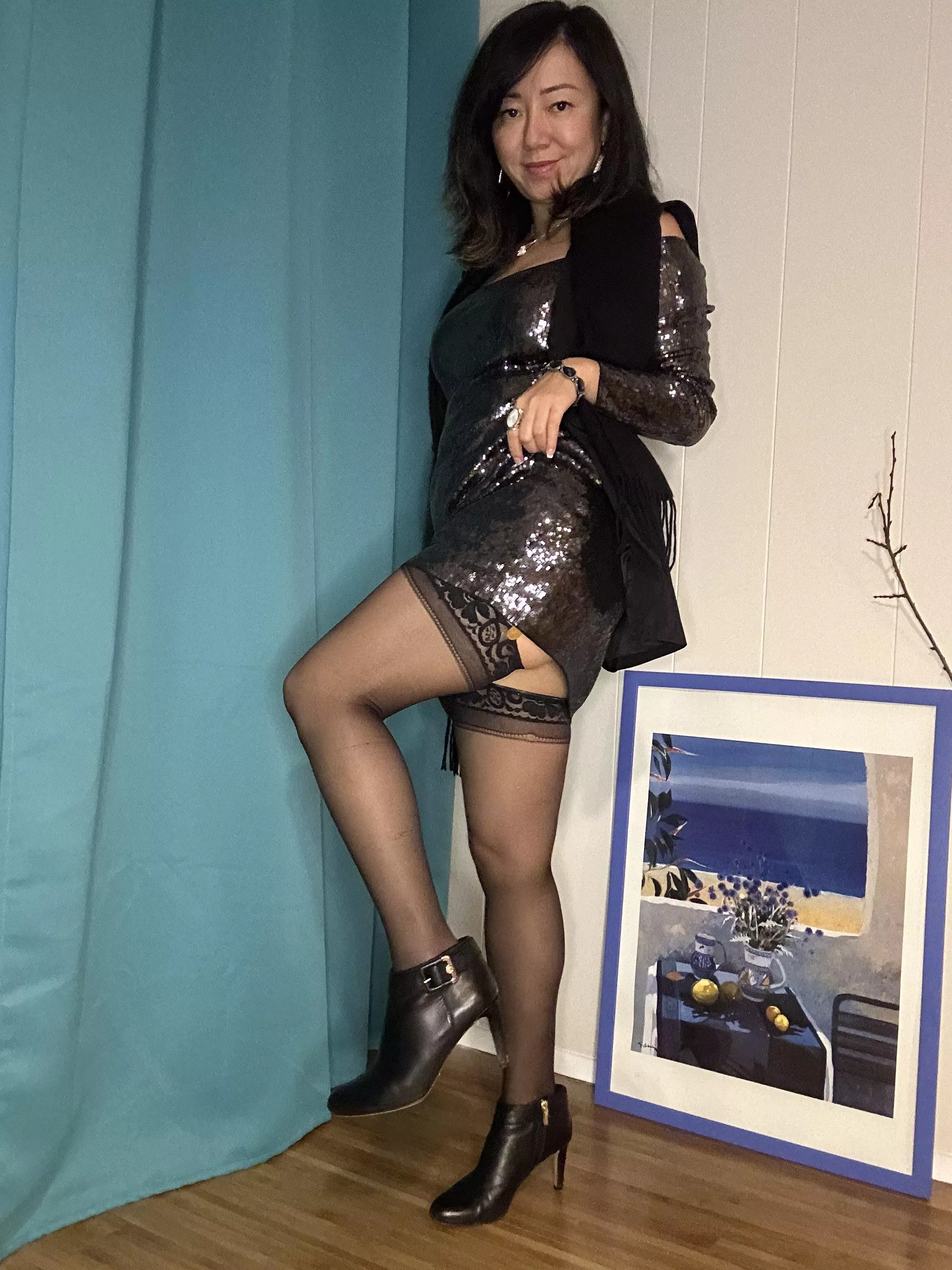 I have these short ankle boots