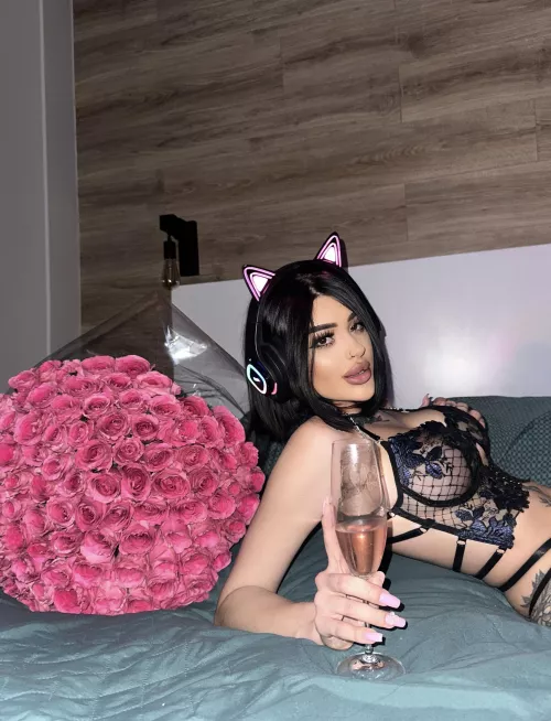 I raise a glass to your health and to my anal