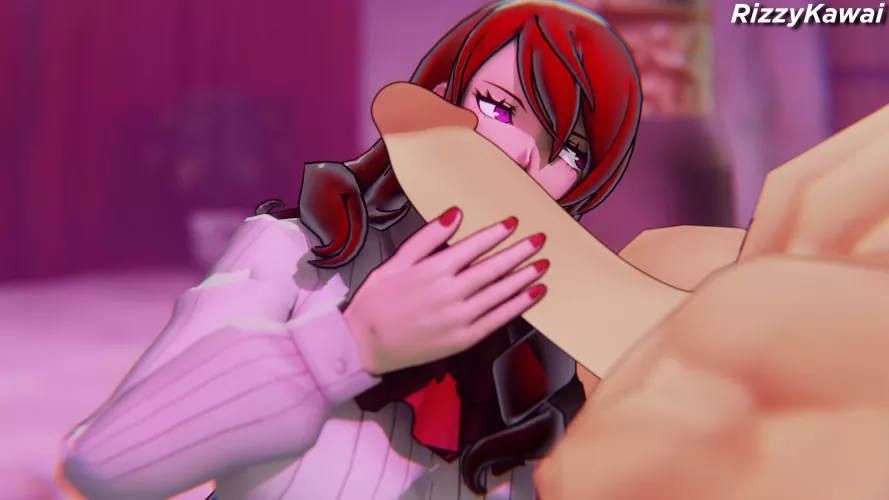 If you tell anyone about what happened here she'll be sure to execute you (@Rizzykawai)