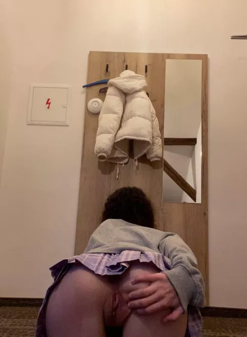 Imagine touching those soft lips with your cock