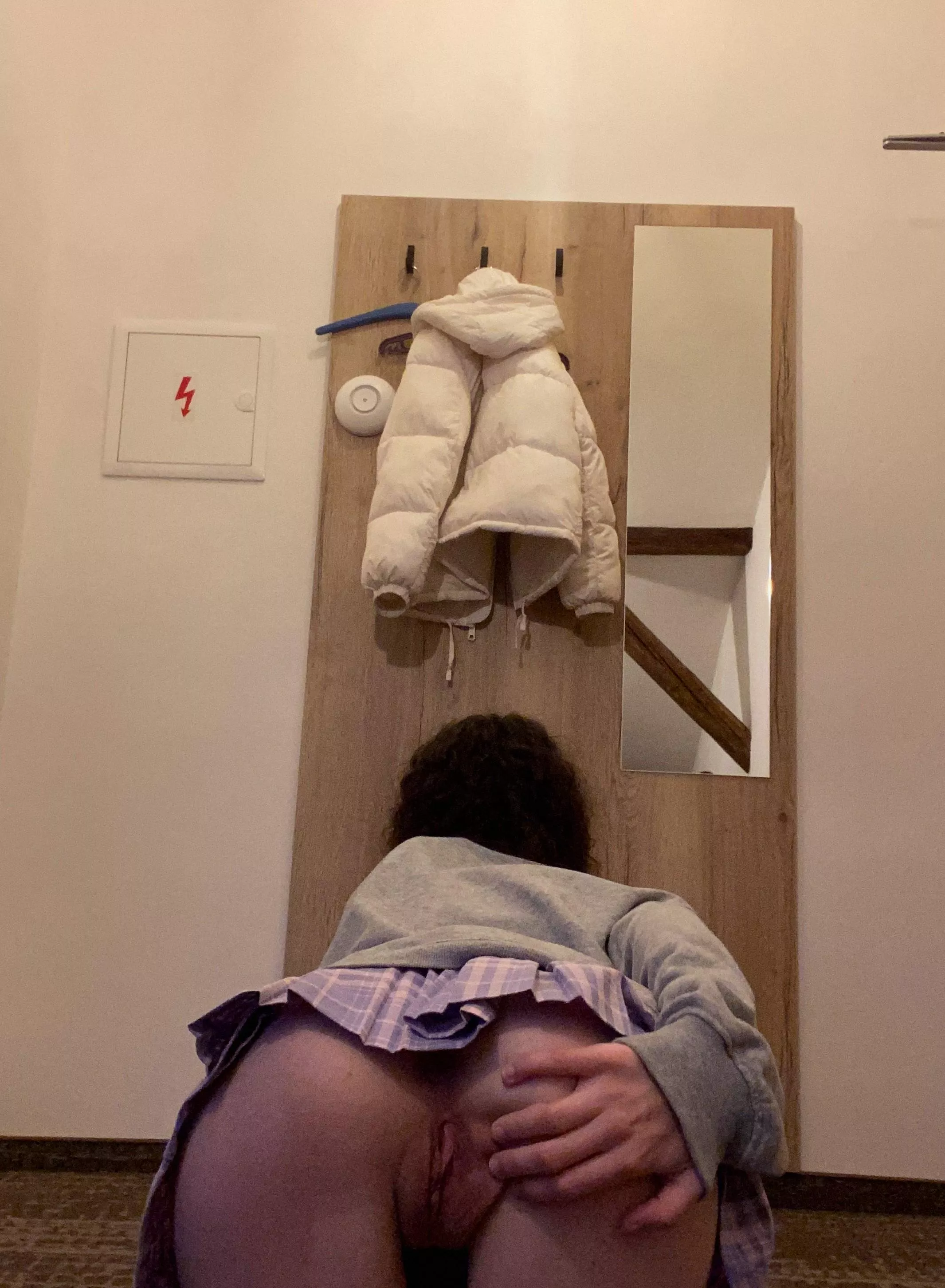 Imagine touching those soft lips with your cock