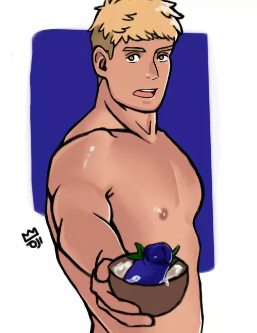 Laios Touden from Delicious in Dungeon (@bara_oji)