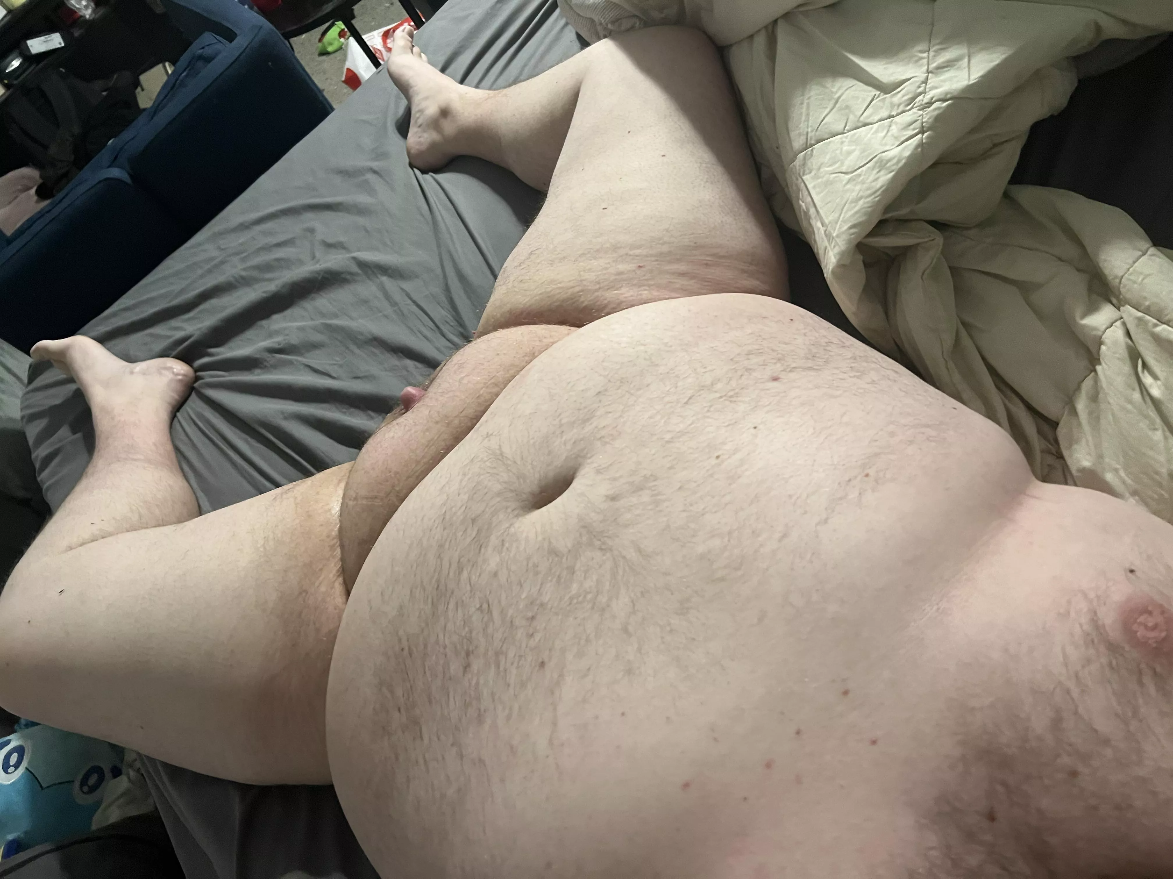 Lunch break at home = jerk sesh?