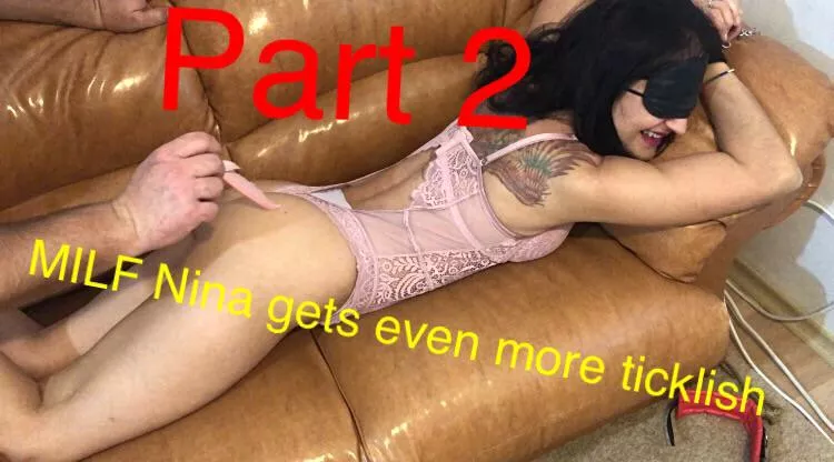 MILF Nina gets even more ticklish! 😛