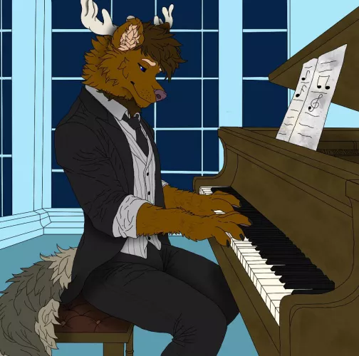 Music to my ears ❤️🎶 (art by me: @hip_the_bear)