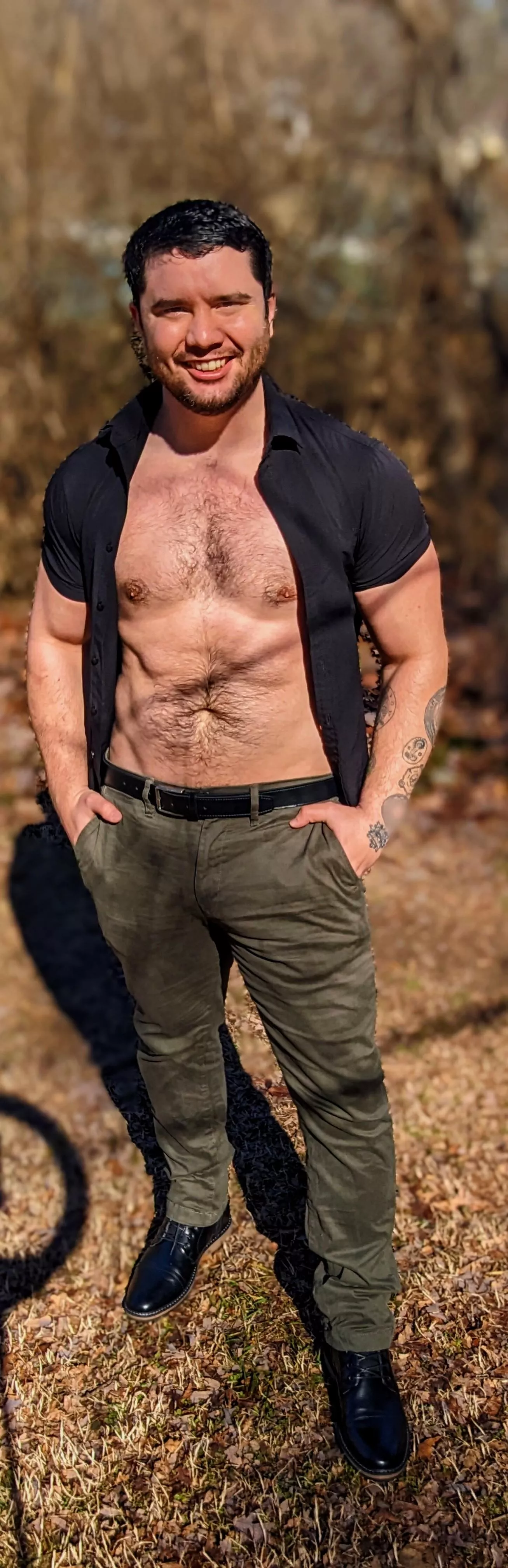 My arm tattoos always bring me attention