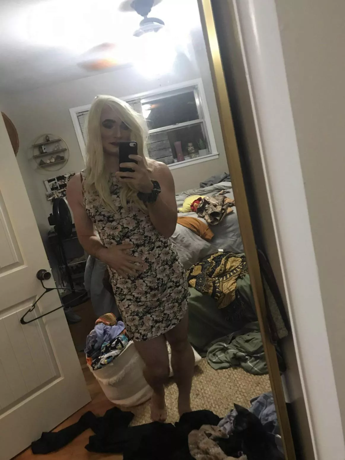 My first time fully dressed 🥰🥰🥰🥰