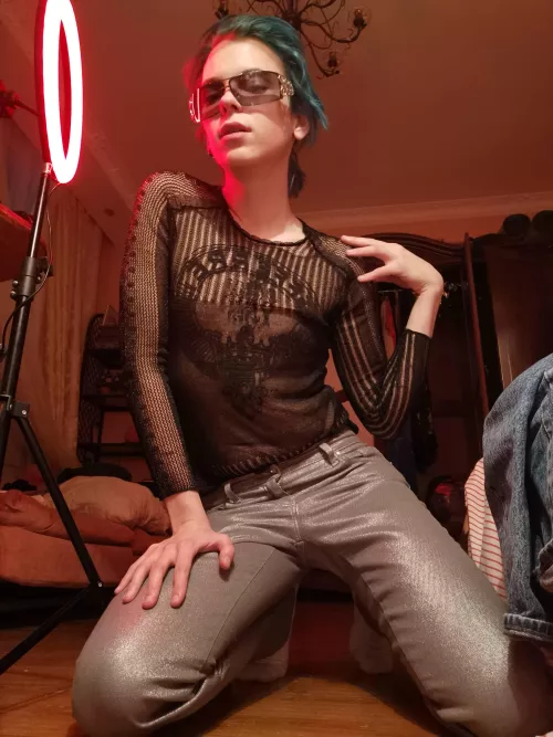 not too long ago, I was a little grunge😜