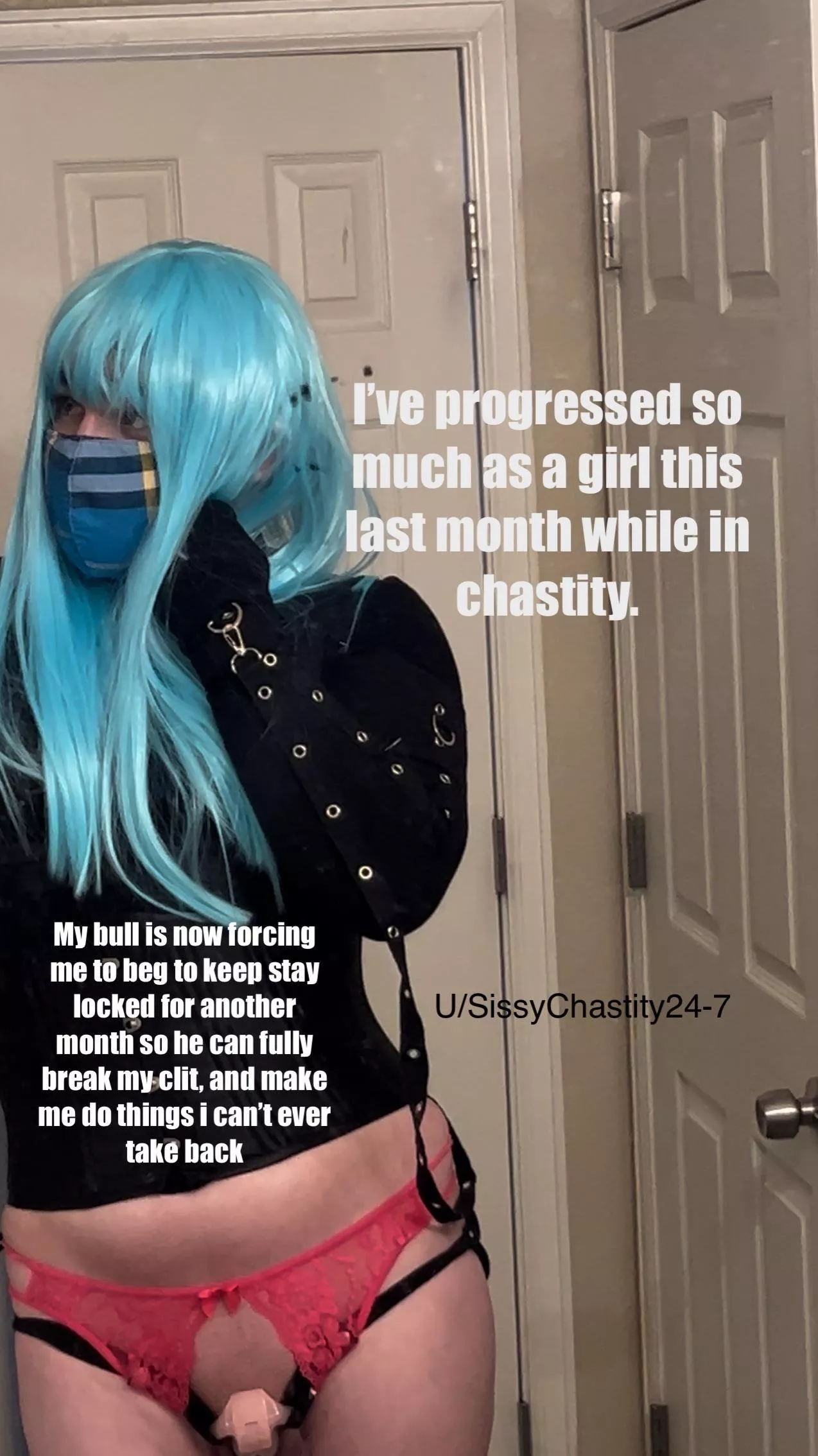 (OC) I started to love acting like his sissy housewife