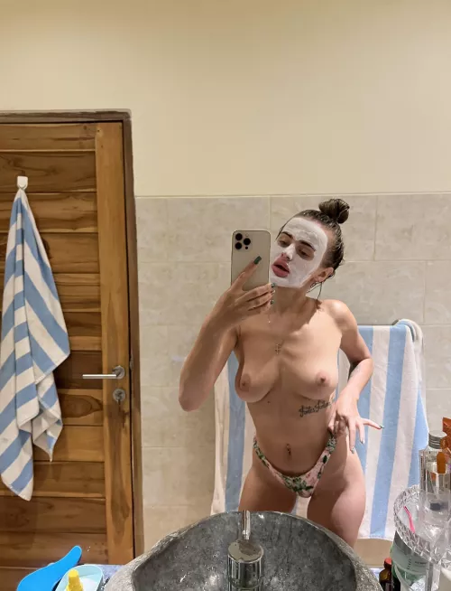 Oh, I’m choosing panties here, do you like them?