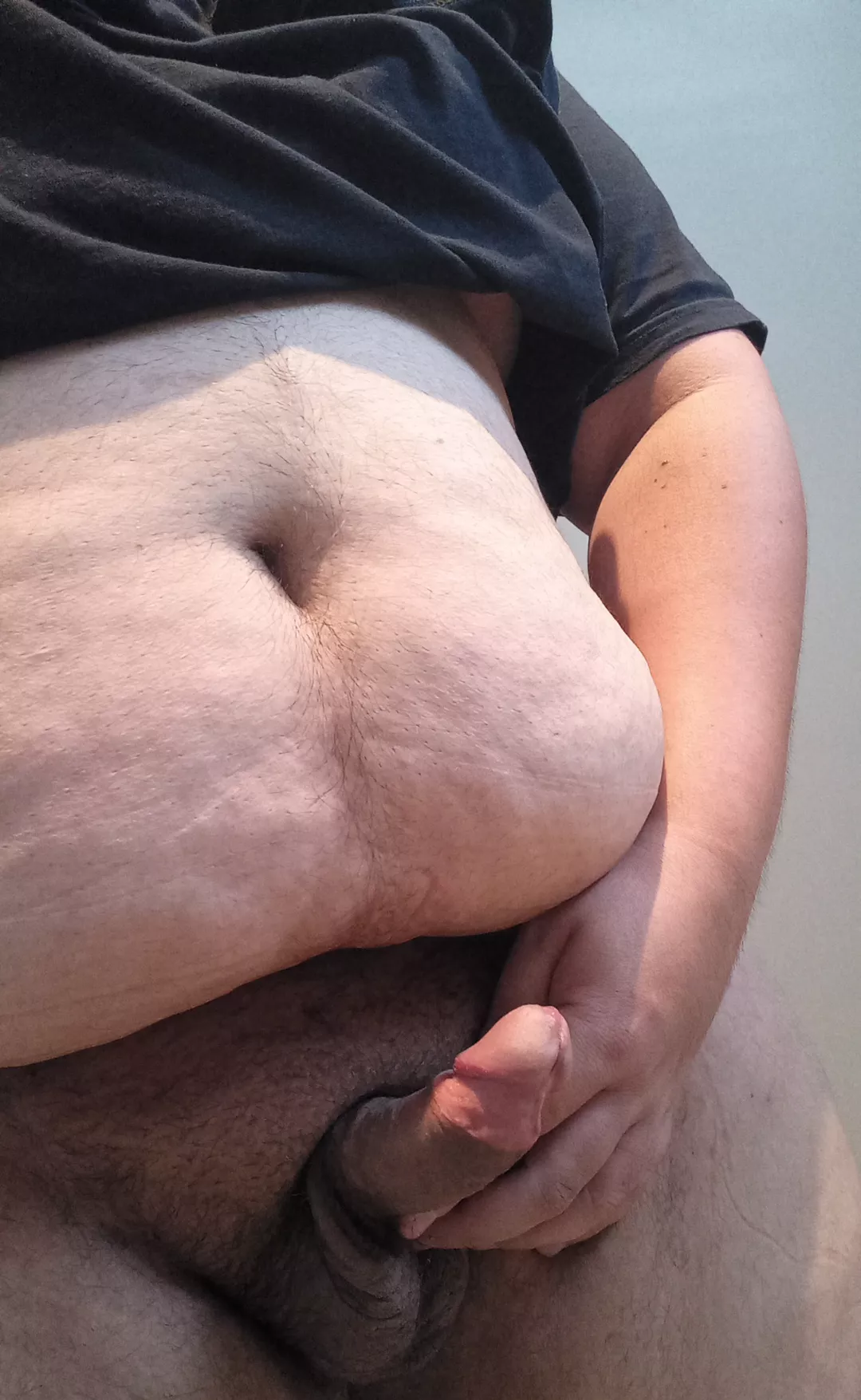 One more in my work's bathroom because im very horny today. Would you enjoy my body a little bit?