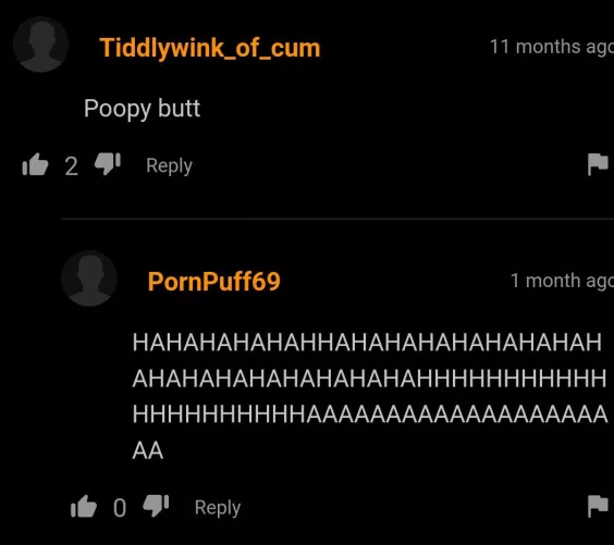 poopy butt