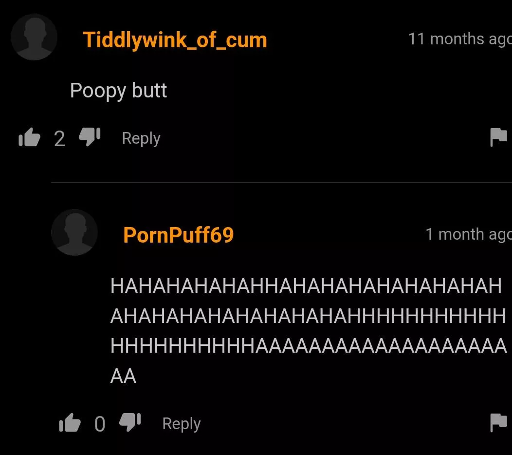 poopy butt
