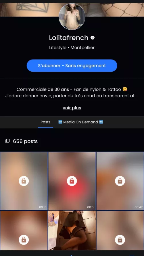 Profitez vite de cette offre Code LOLITAFREE valable seulement quelques jours ‼️‼️‼️sur https://mym.fans/Lolitafrench