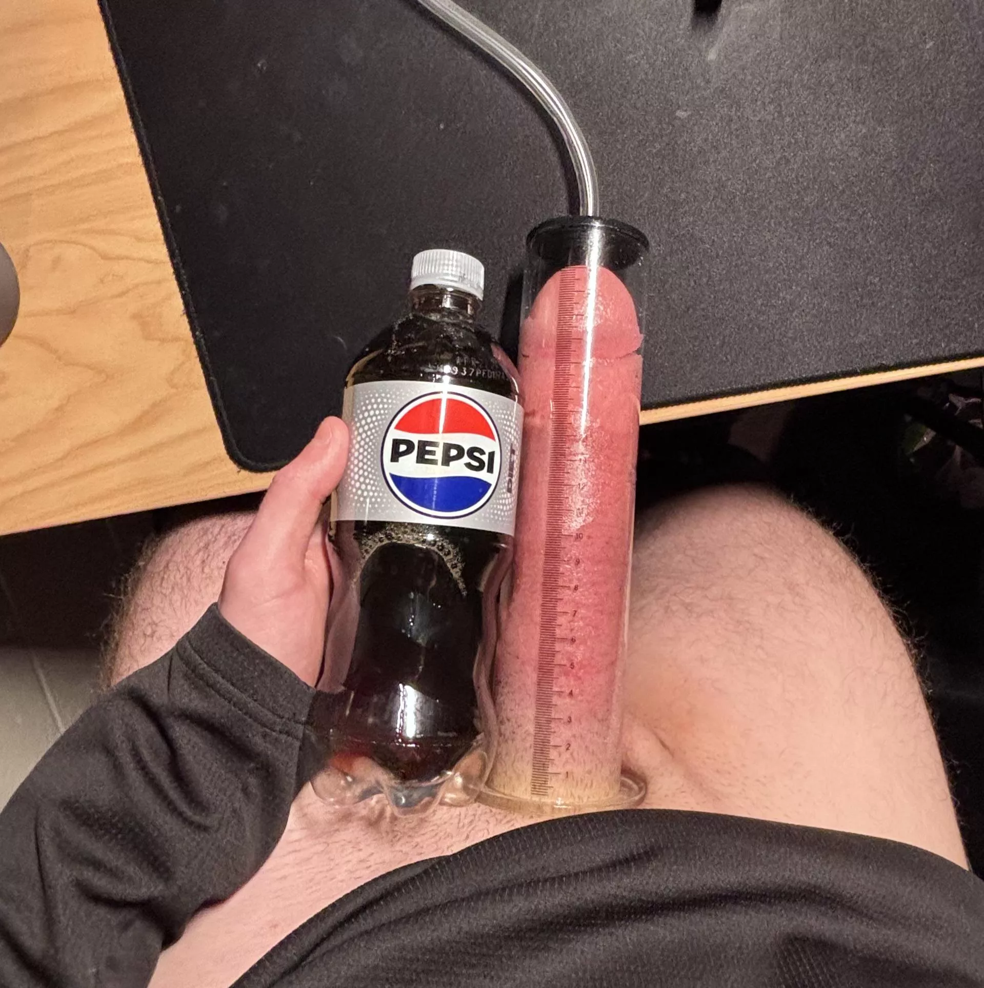 pumping is way too much fun. (M19)