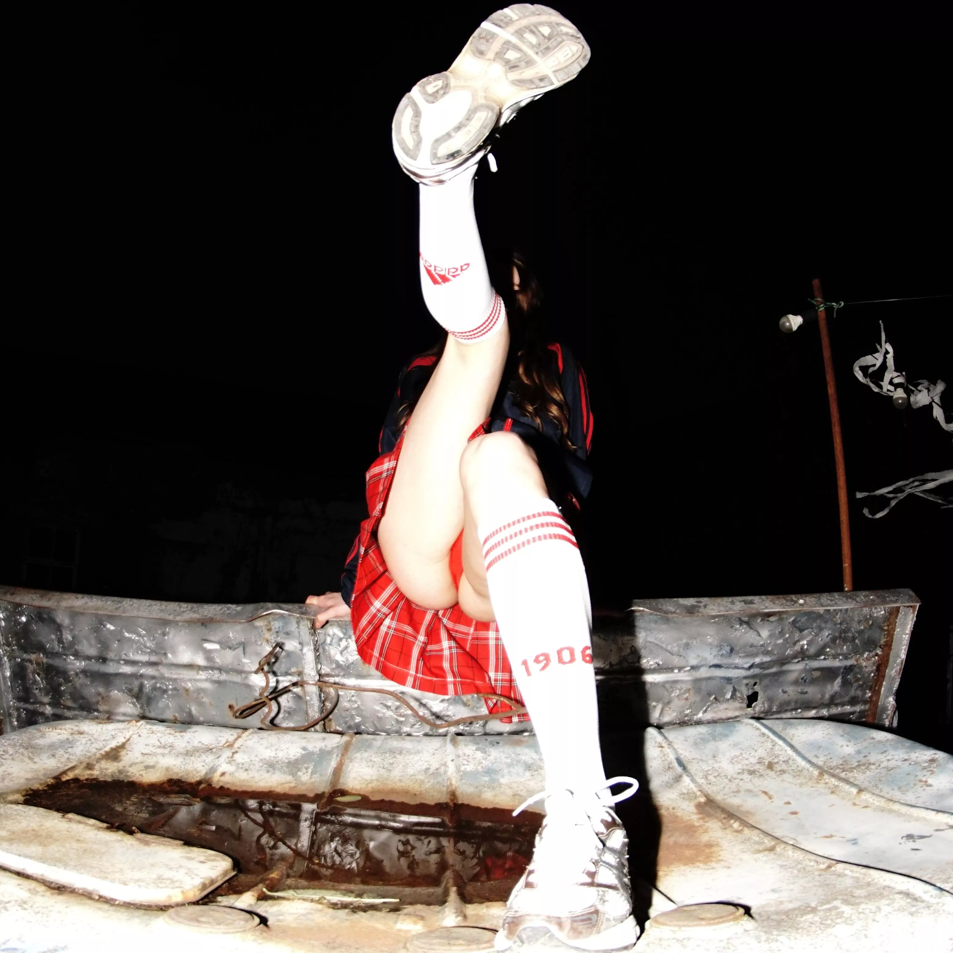 she couldn't close her legs all night