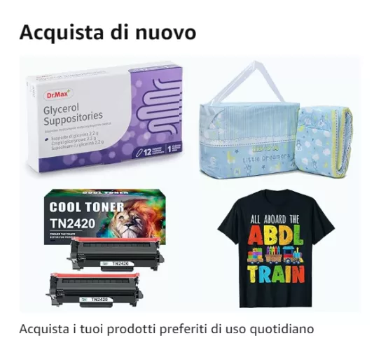 So I was sitting in class at uni and opened a tab on my browser on my laptop and went to amazon and this was in the homepage