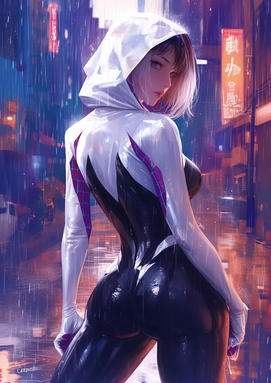Spider-Gwen (Ai Art)
