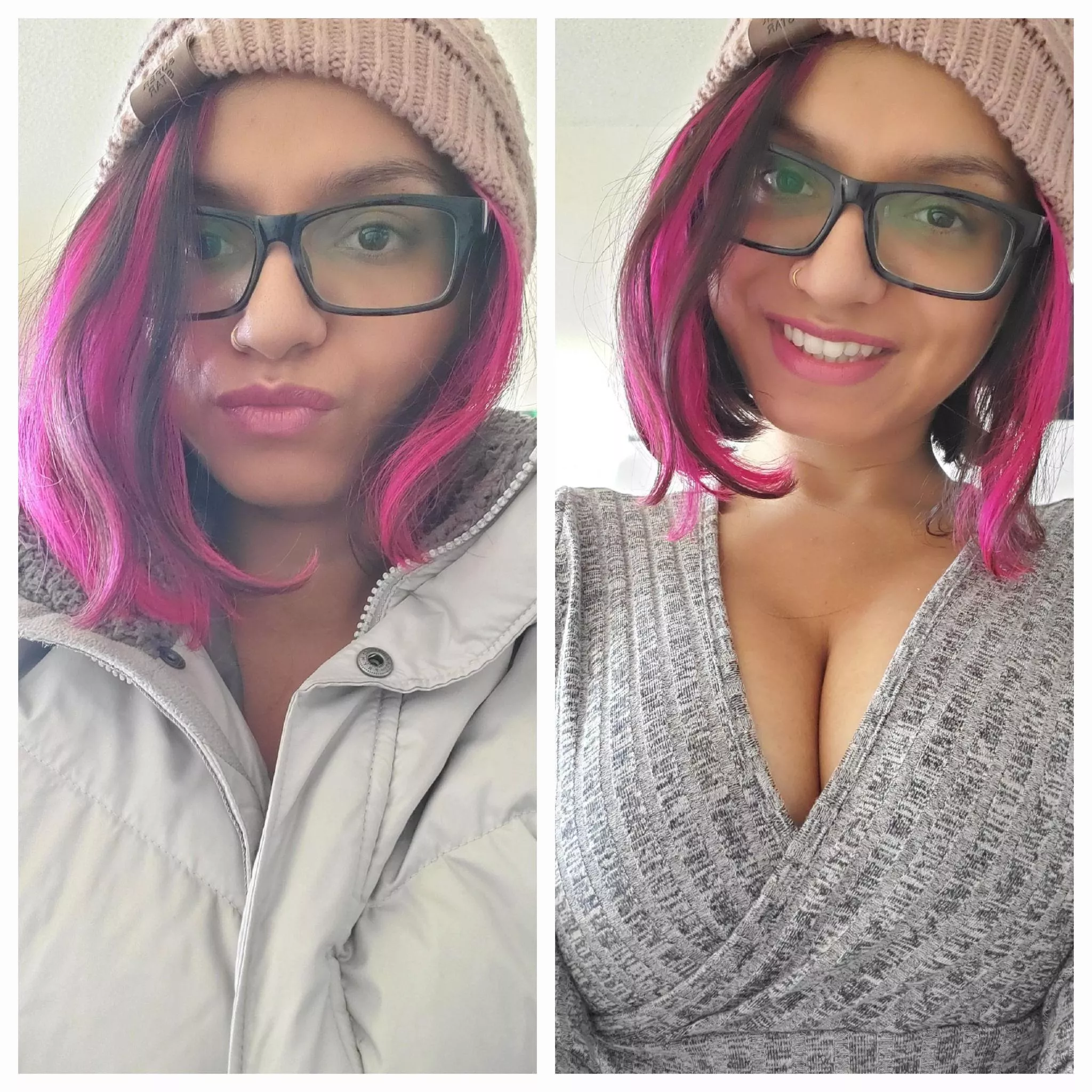 They look so much better when shown to the world!