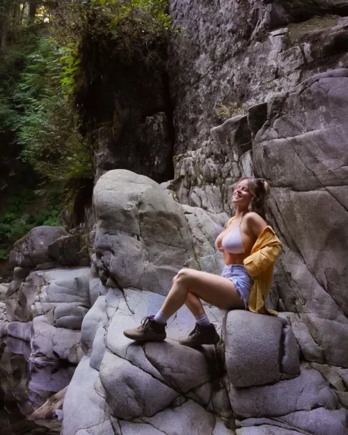 Tits are massive on her