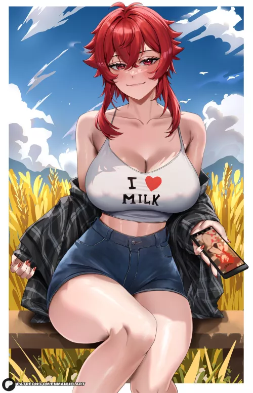 Tomo-Chan Loves Milk (Tomo-Chan Is A Girl)