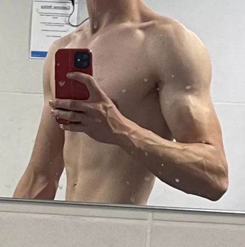 Trace the veins with your finger?