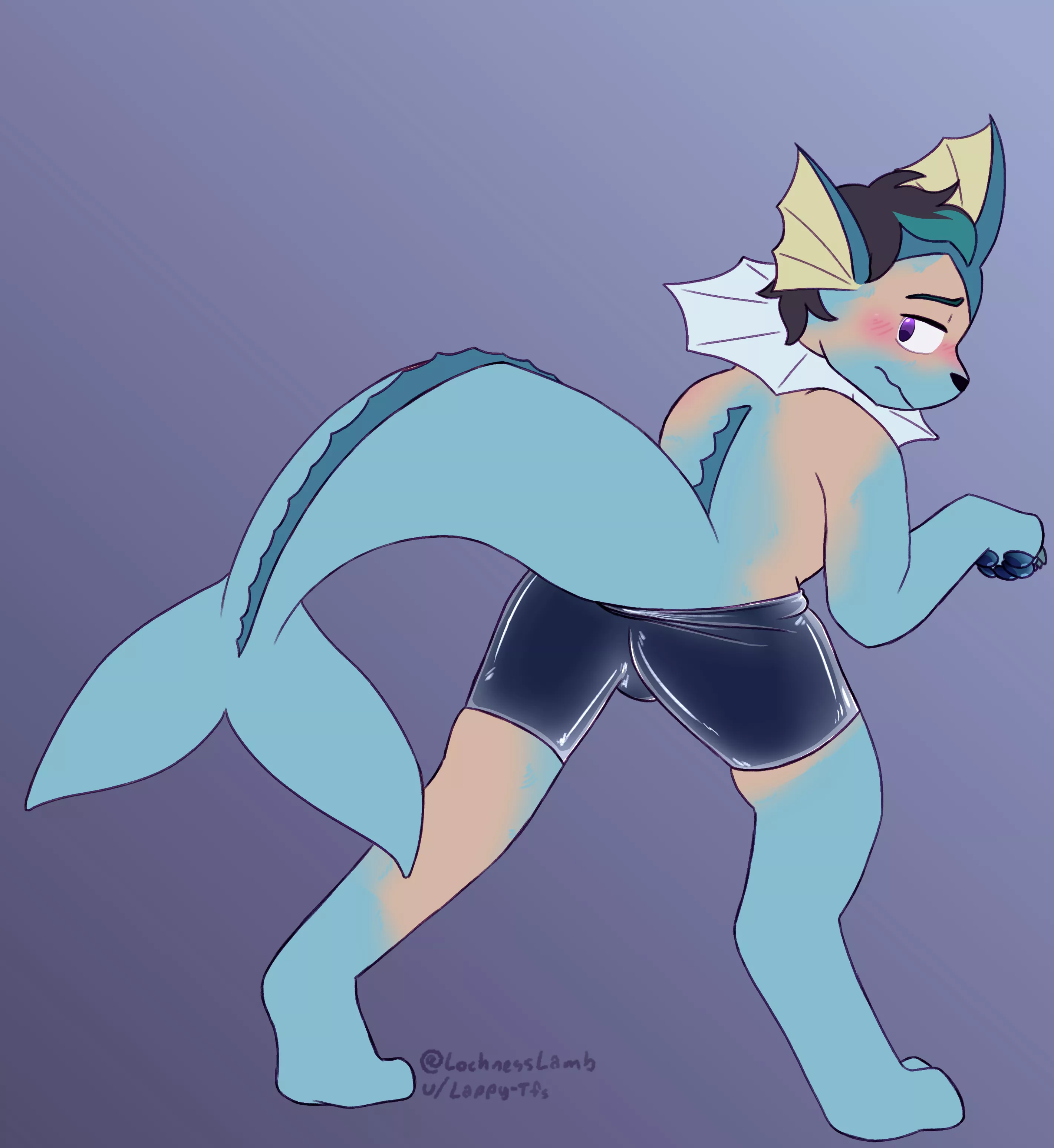 Vaporeon TF (M -> M Pokemon)