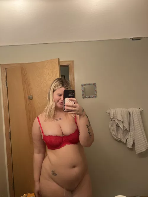 Wanna give me a belly kiss?