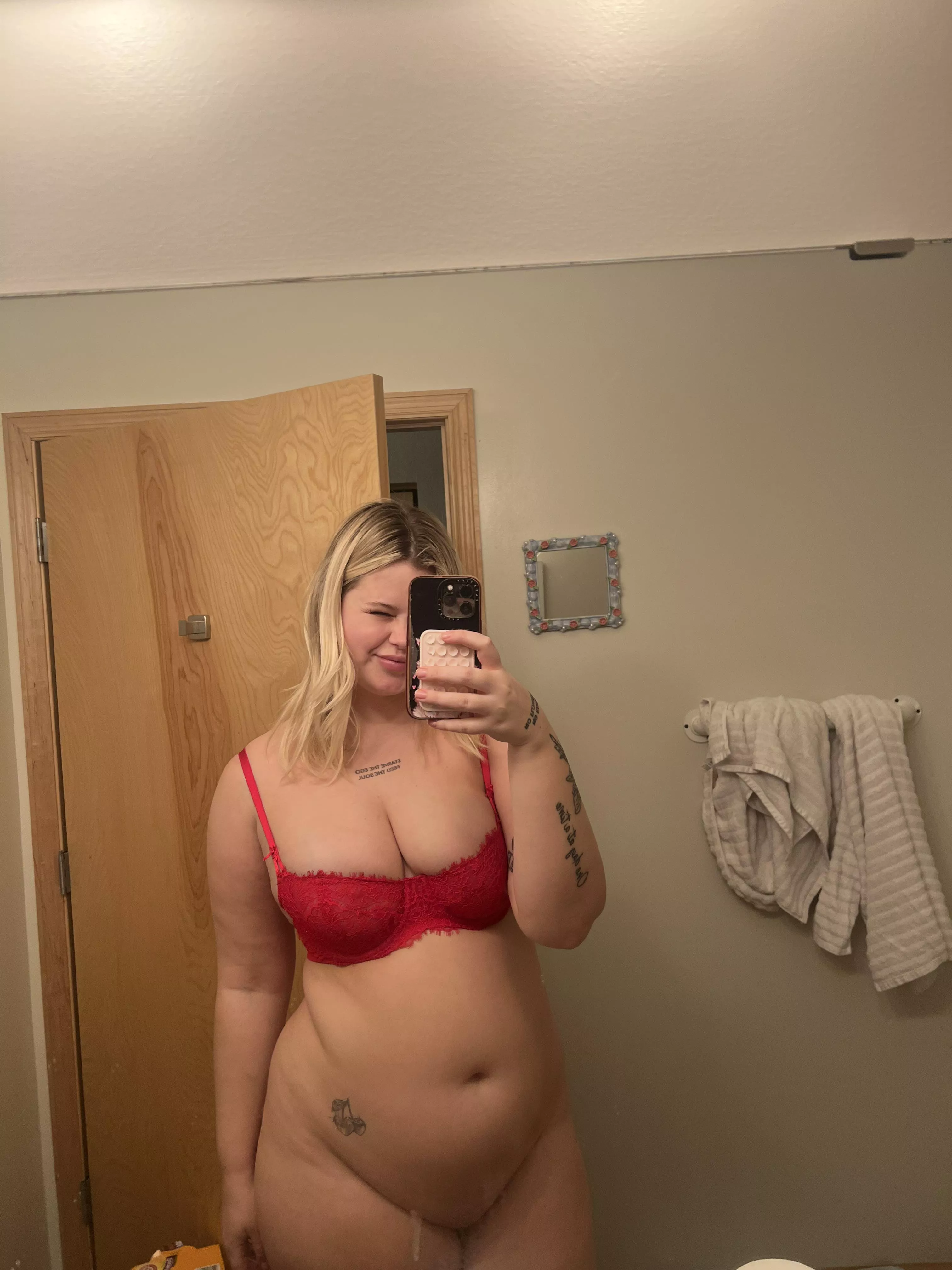 Wanna give me a belly kiss?