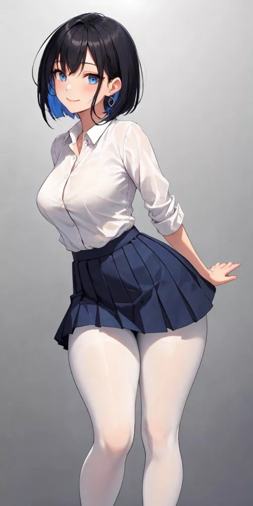 Wearing White Tights