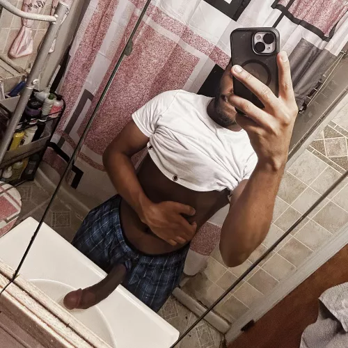 What happens if you walk in on me taking this pic? 👀