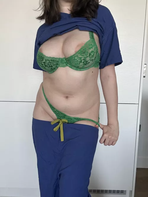 What I wore under my scrubs (f)23