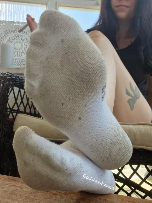 White ankle socks [f]