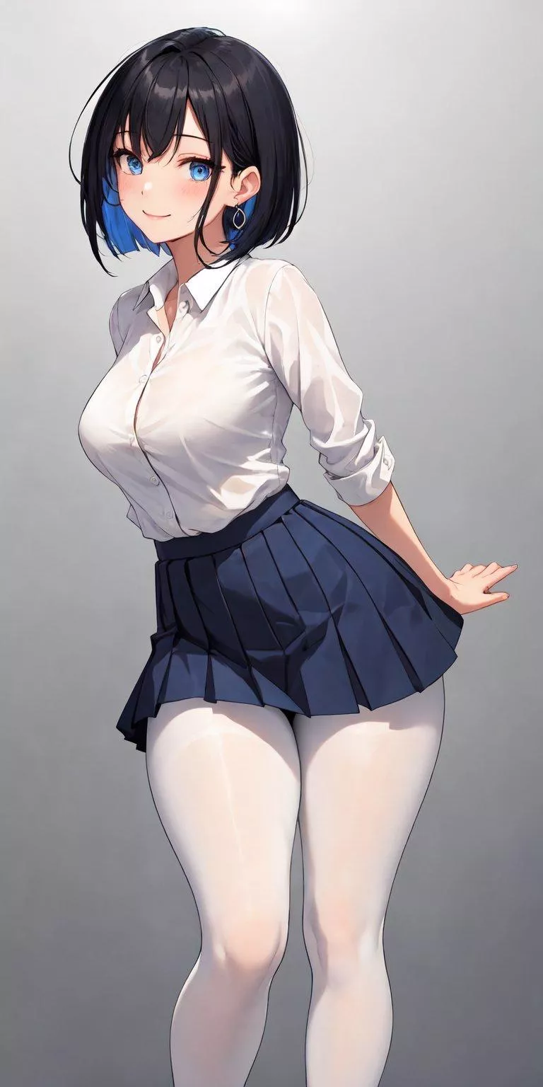 White Tights on Thighs