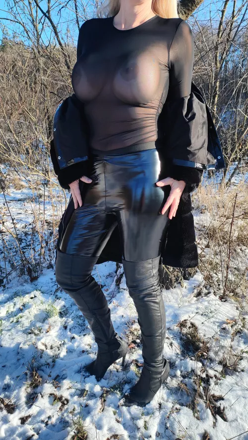 Winter public provocation