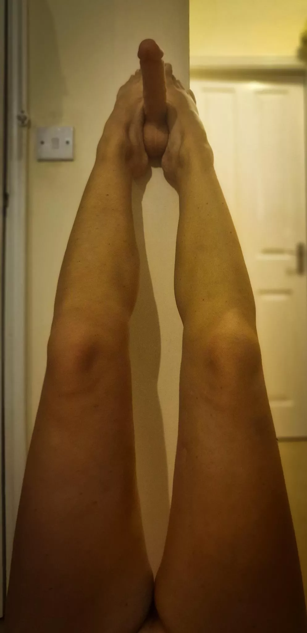 Would love it to be real with cum dripping on my stomach