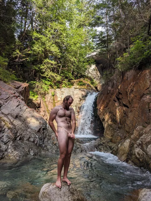 Would you get fucked next to a waterfall?